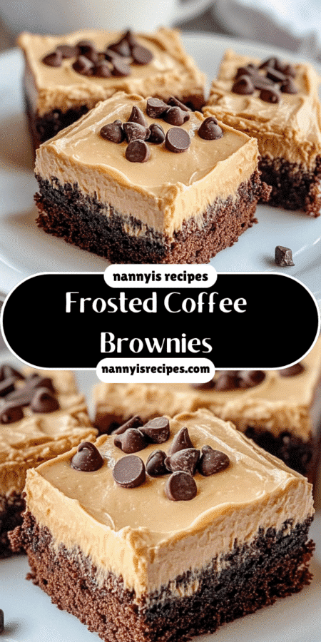 Frosted Coffee Brownies: Irresistible Recipe to Try Now! 4 Frosted Coffee Brownies