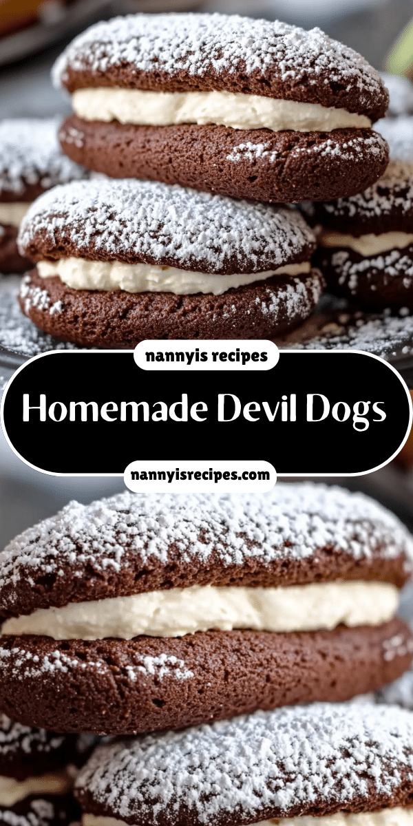 Homemade Devil Dogs