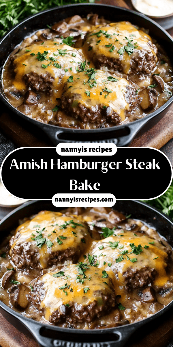 Amish Hamburger Steak Bake