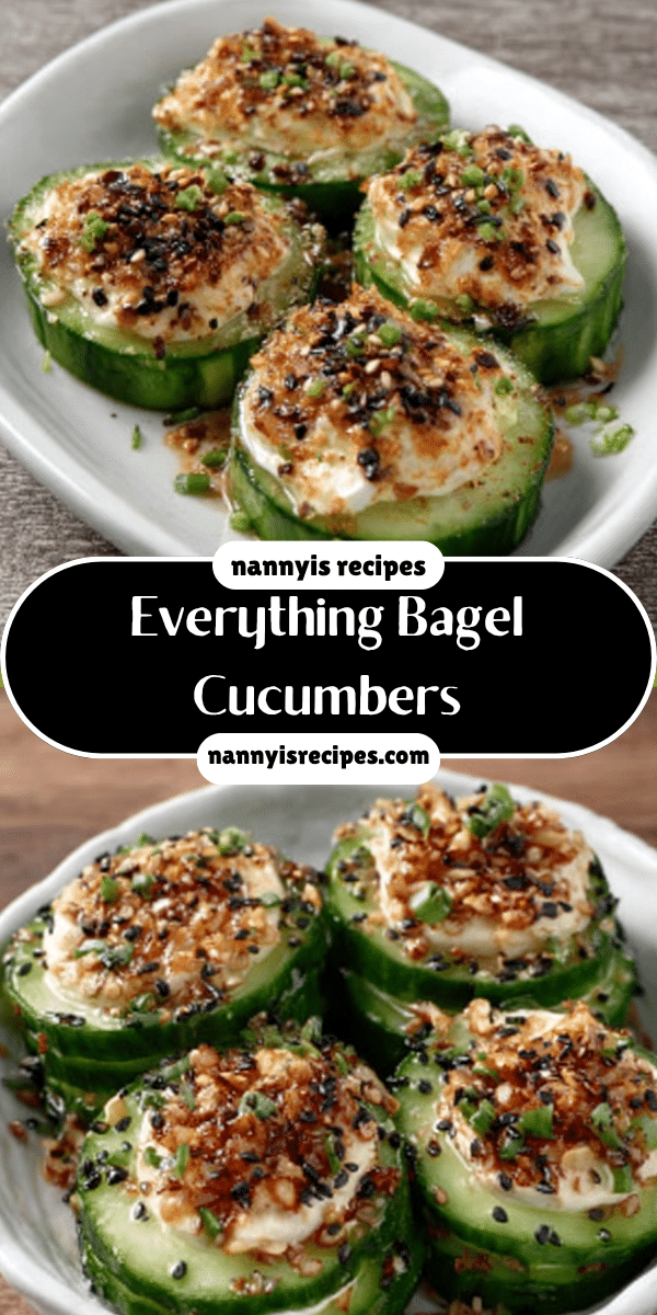 Everything Bagel Cucumbers: A Simple, Tasty Recipe! 4 8 13