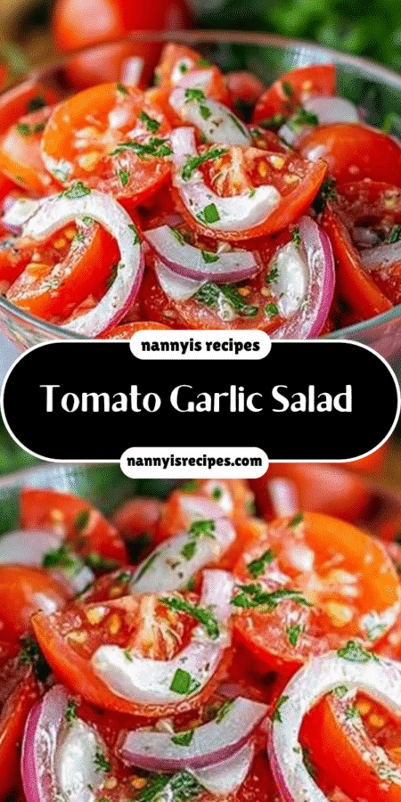 Tomato Garlic Salad: A Refreshing Keto Delight! 4 8 8