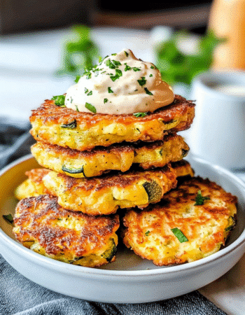 Air Fryer Zucchini Fritters