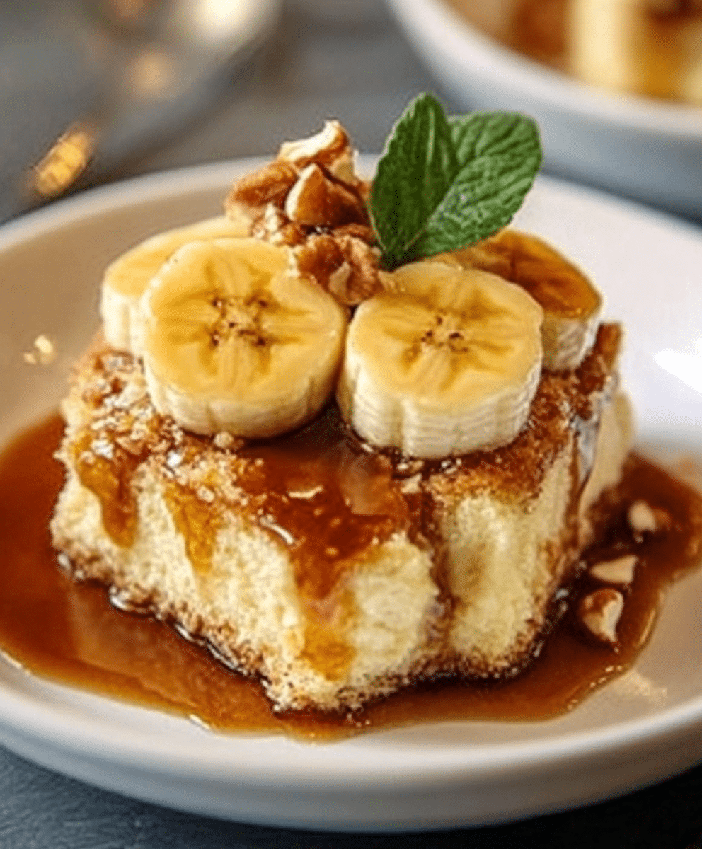 BEST RECIPE for Bananas Foster Bread Pudding