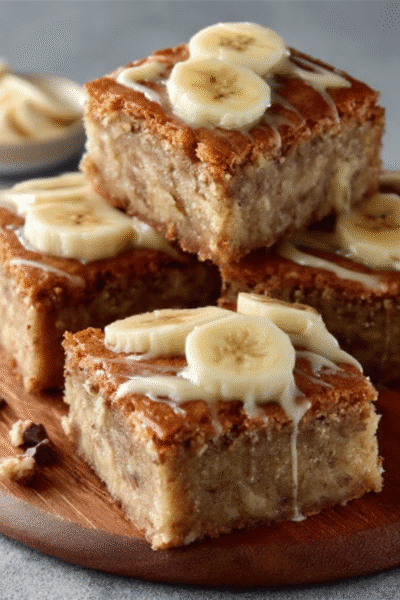 Banana Blondies Recipe