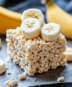 Banana Pudding Rice Krispie Treats