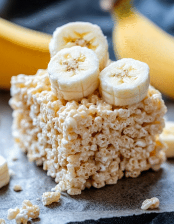 Banana Pudding Rice Krispie Treats