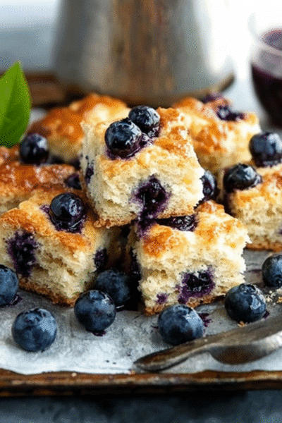 Blueberry Butter Swim Biscuits
