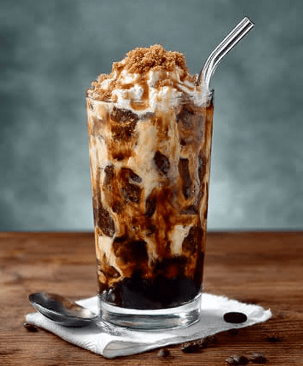 Brown Sugar Espresso Float