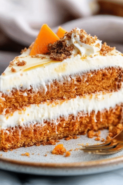 CARROT CAKE CHEESECAKE CAKE