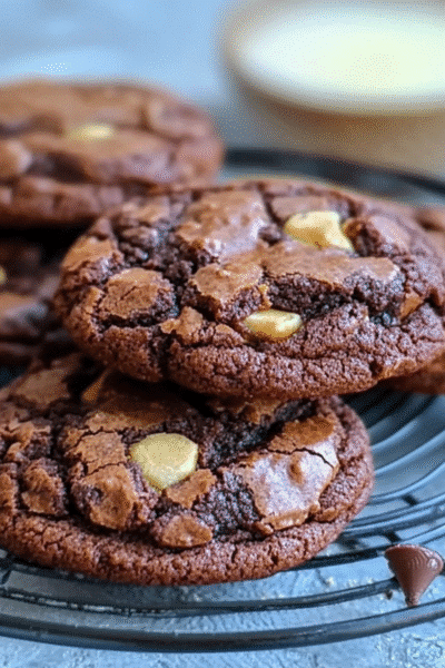 Chewy & Fudgy Brownie Mix Cookies