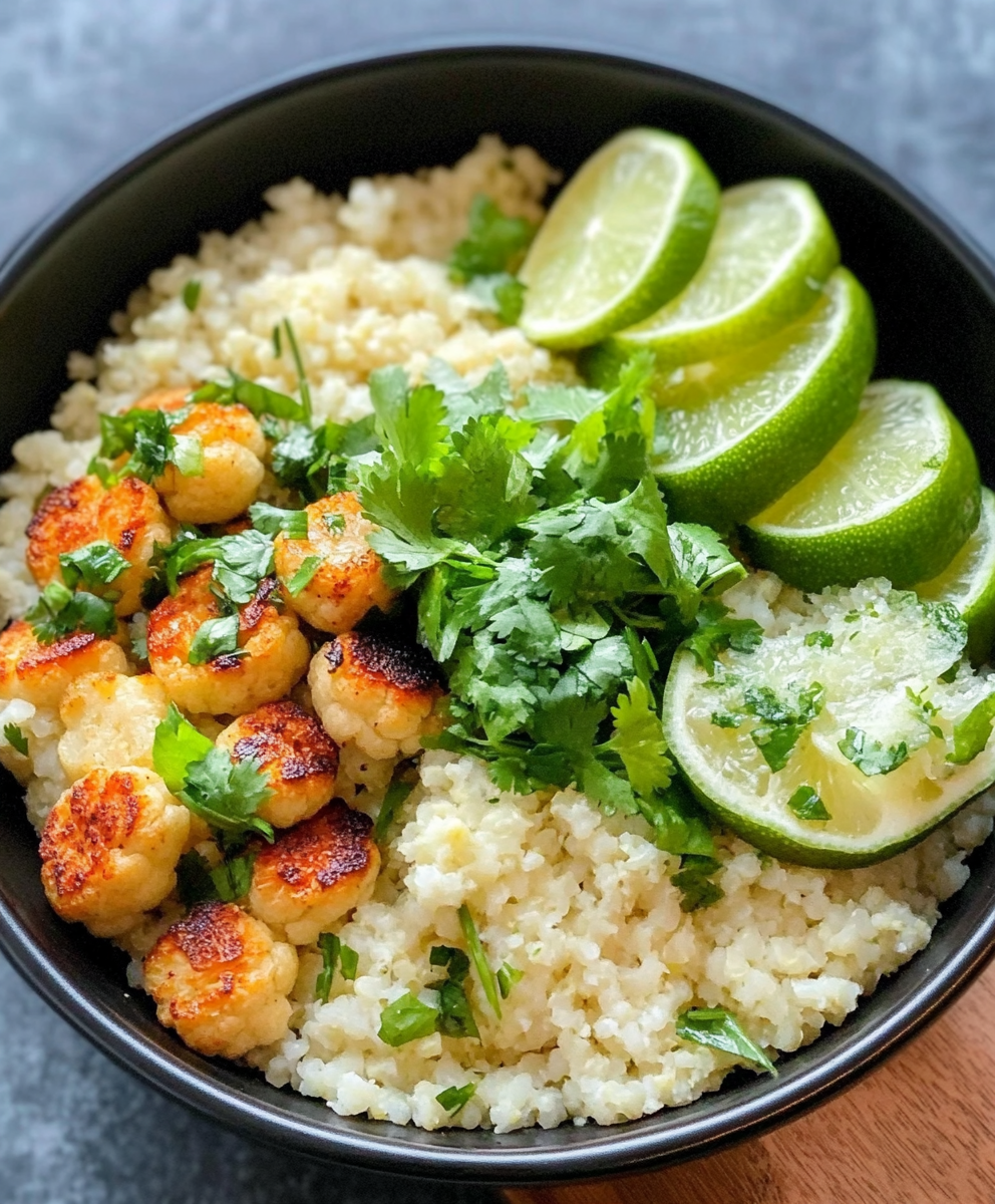 Cilantro Lime Cauliflower Rice