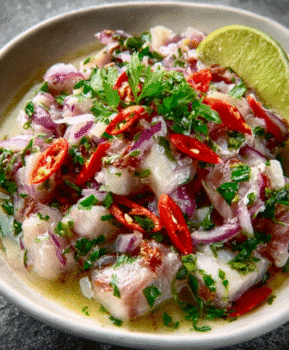 Coconut Lime Ceviche
