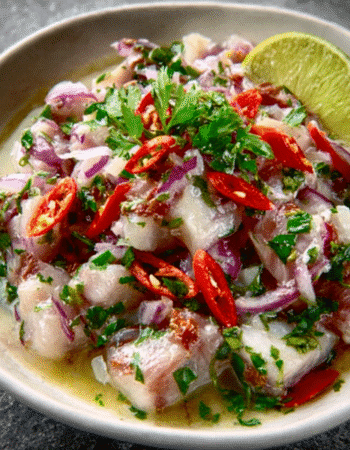 Coconut Lime Ceviche