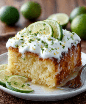 Coconut-Lime Poke Cake: A Refreshingly Delicious Treat! 5 Coconut-Lime Poke Cake