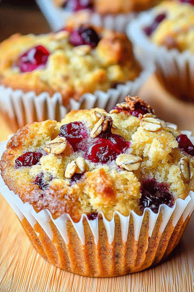 Cranberry Orange Muffins
