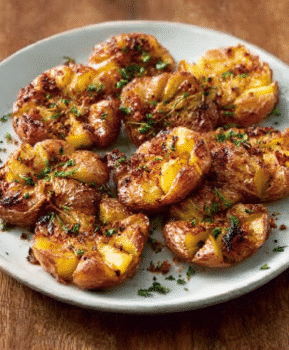Crispy Smashed Potatoes