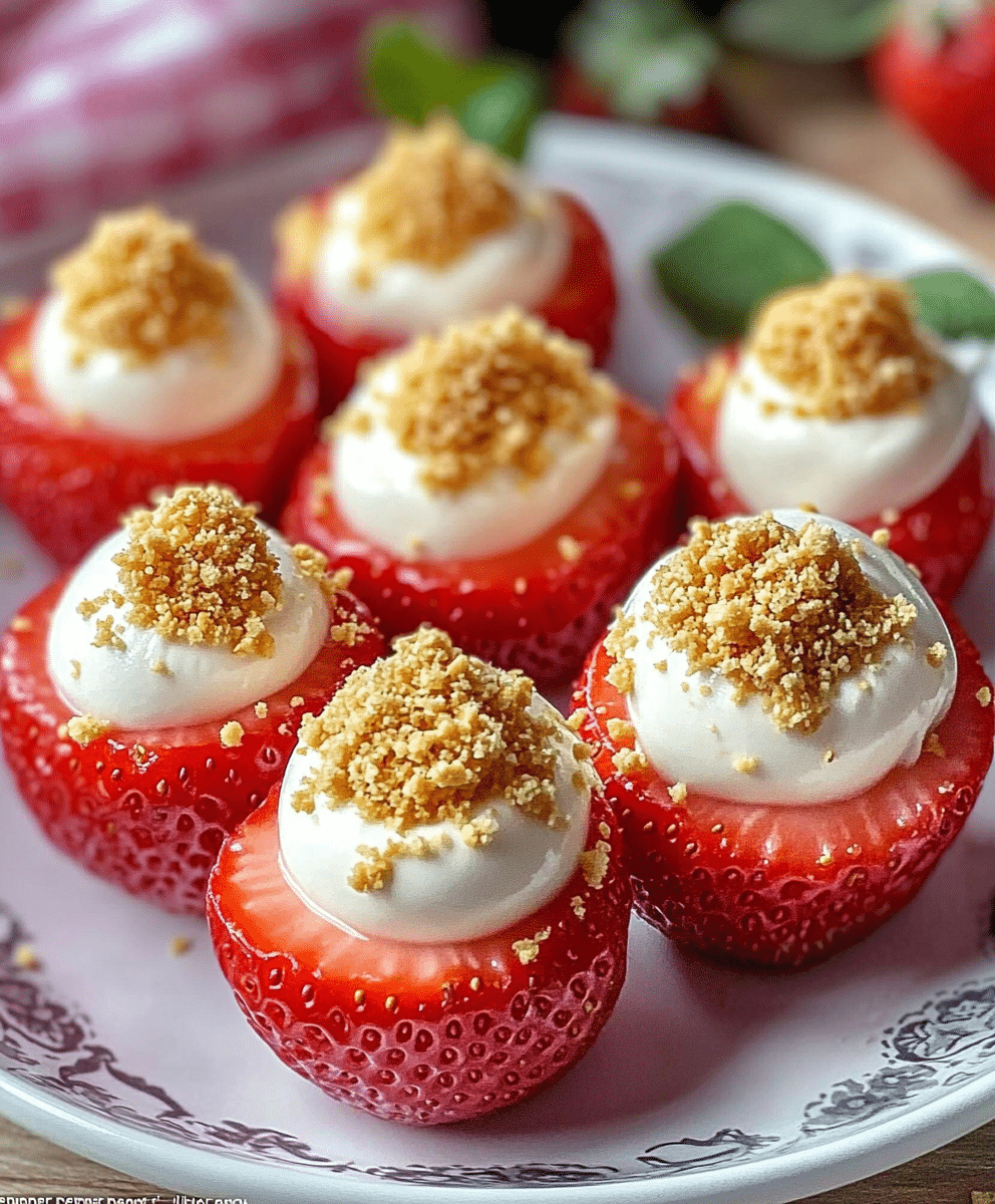 Deviled Strawberries