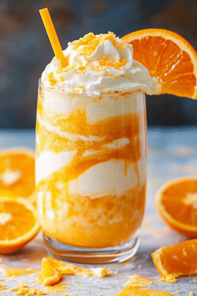 Dirty Orange Creamsicle Float