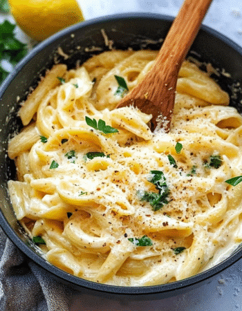 Easy One Pot Lemon Garlic Parmesan Pasta