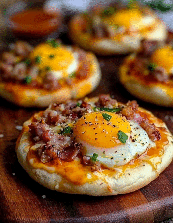 English Muffin Breakfast Pizza Recipe