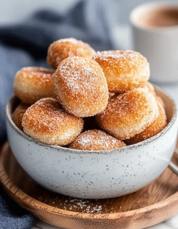 Fluffy Air Fryer Churro Bites