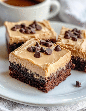 Frosted Coffee Brownies