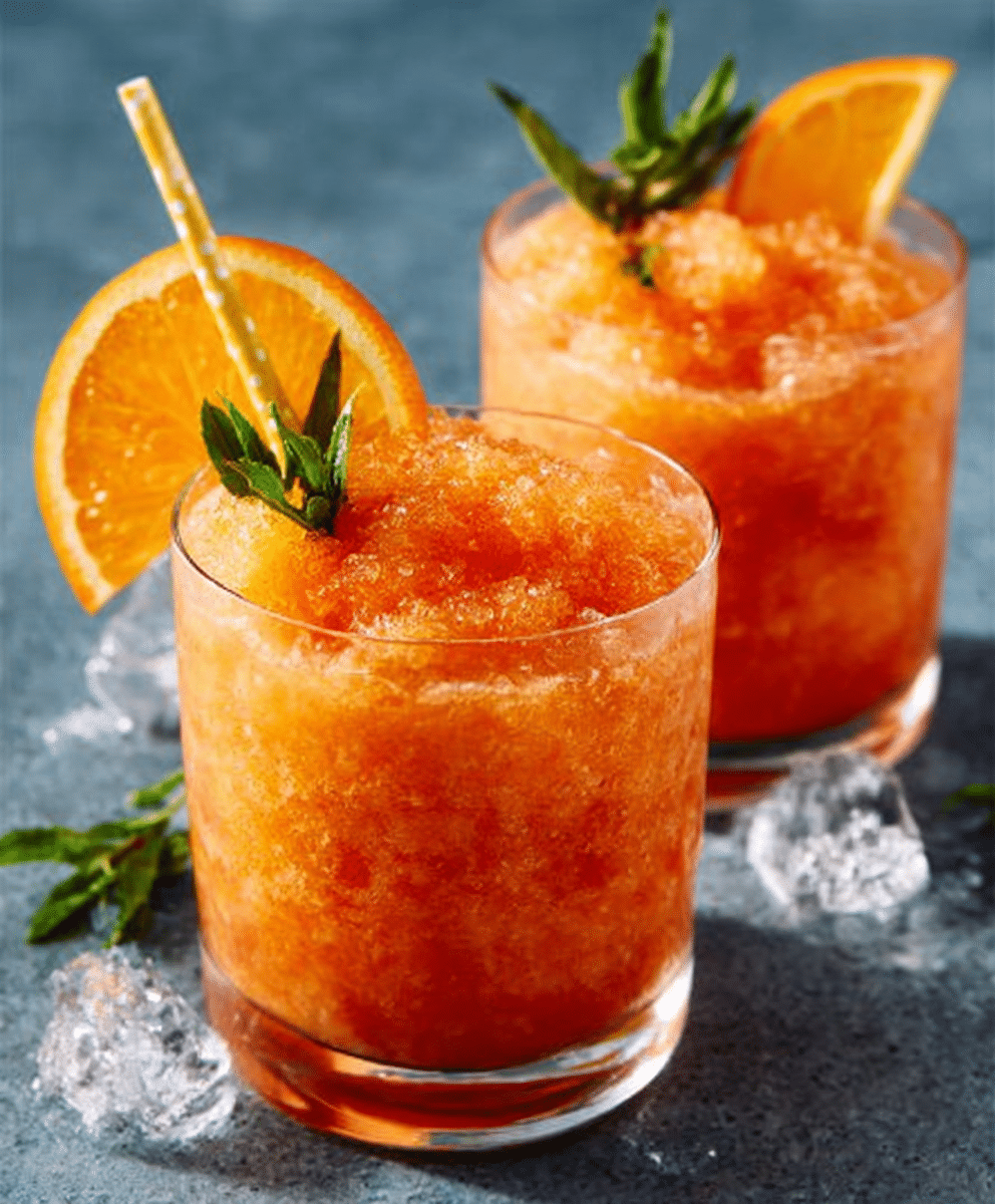 Frozen Aperol Slushie