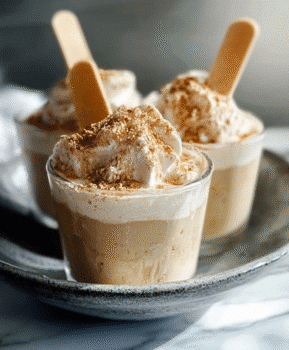 Frozen Horchata Latte Pops