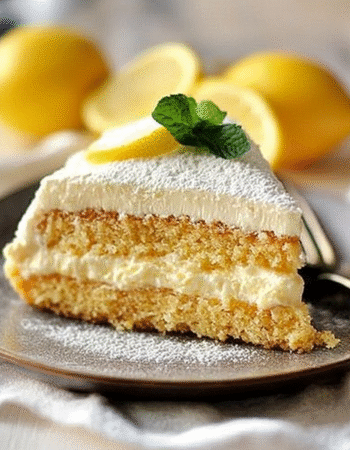 Italian Lemon Cream Cake