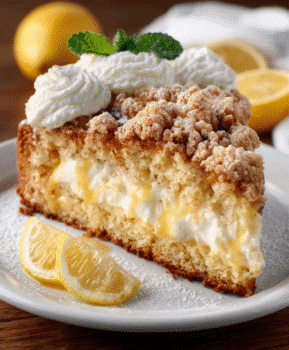 Italian Lemon Cream Cake Recipe