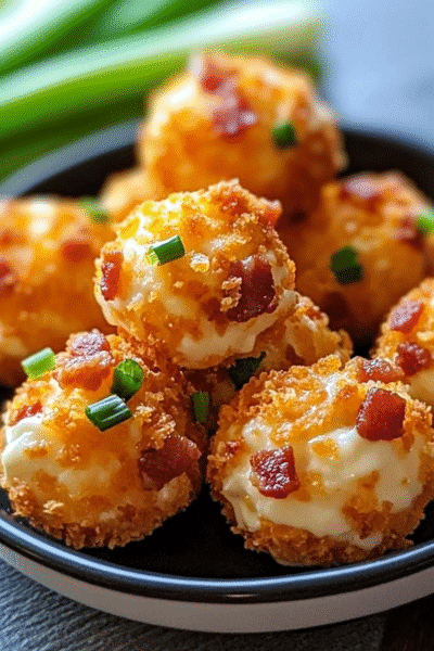 Low Carb Bacon Cheddar Mini Cheese Balls