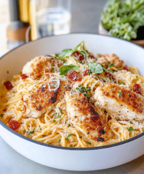 Marry Me Chicken Pasta