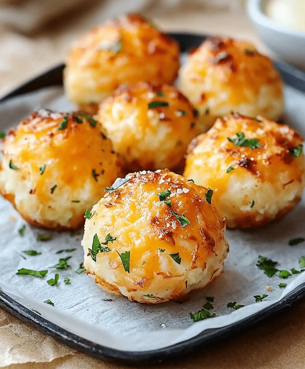 Mashed Potato Cheese Puffs