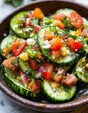 Mexican-style cucumbers