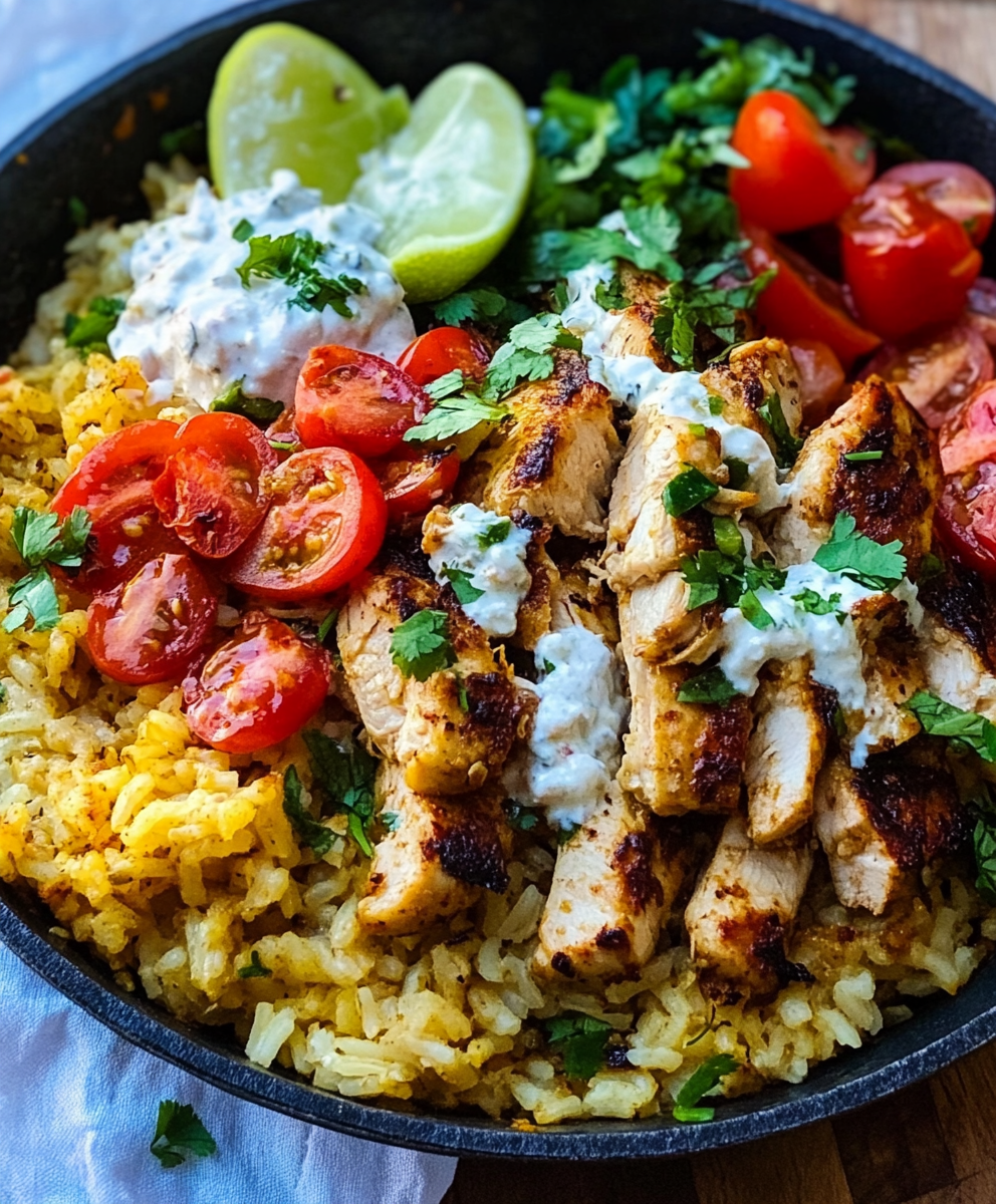One Pot Shawarma Chicken and Rice