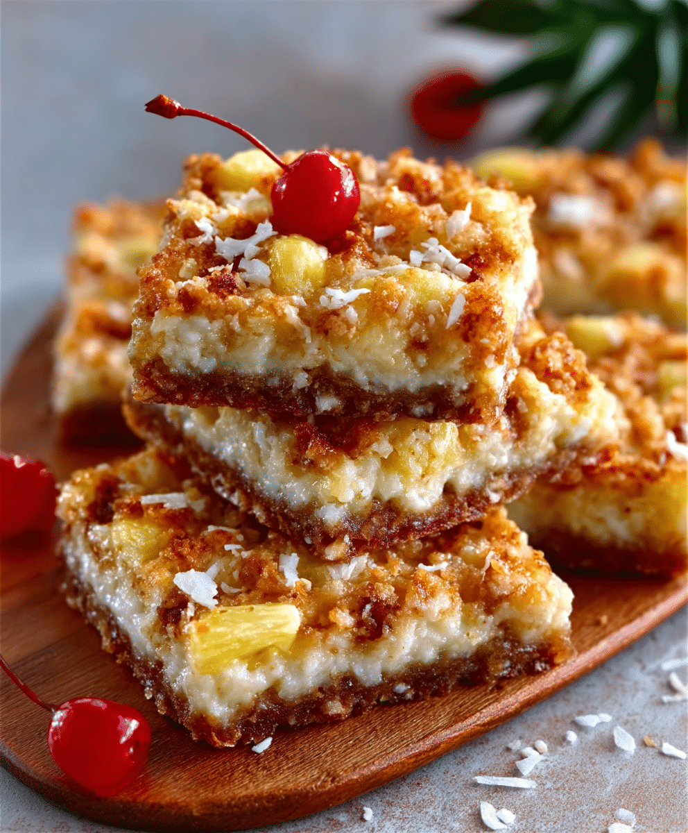 Piña Colada Bars