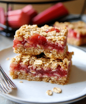 Rhubarb Oatmeal Bars: Discover Your New Favorite Treat 5 Rhubarb Oatmeal Bars