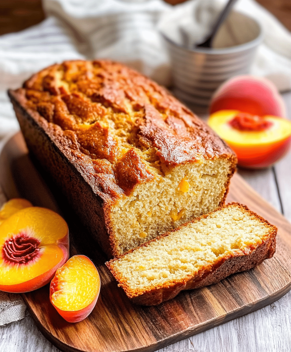 Southern Peach Bread