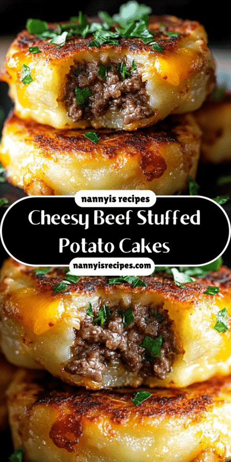 Cheesy Beef Stuffed Potato Cakes: Easy Recipe You’ll Love 4 Spain 34