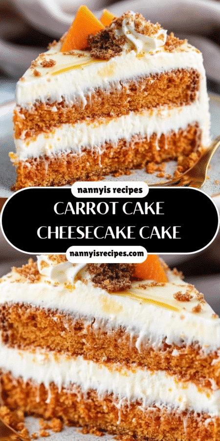 Carrot Cake Cheesecake Cake Recipe: Epic Dessert Explained 4 Spain 35