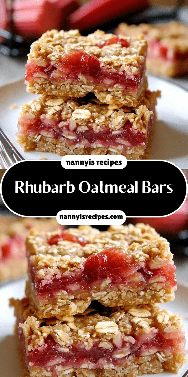 Rhubarb Oatmeal Bars: Discover Your New Favorite Treat 4 Spain 40