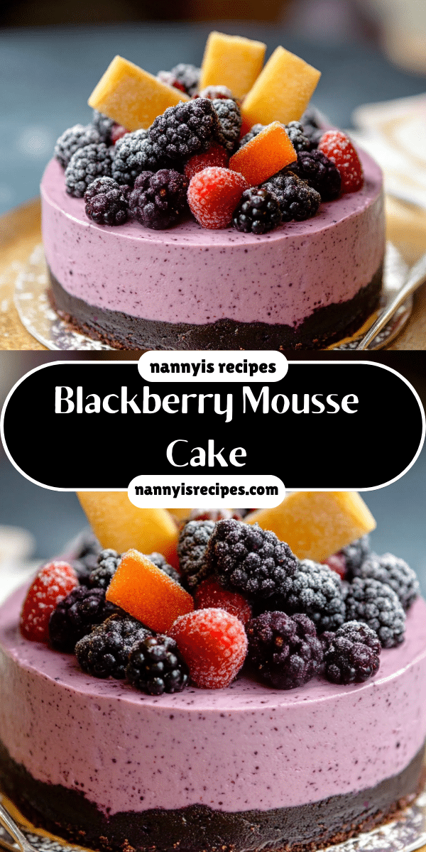 Blackberry Mousse Cake: Irresistibly Creamy Dessert Recipe 4 Spain 42