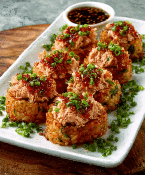 Spicy Tuna Rice Bites