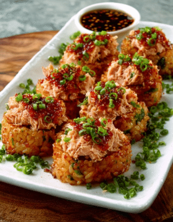 Spicy Tuna Rice Bites