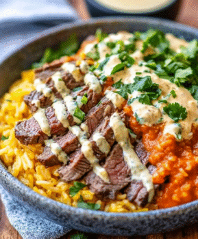 Steak & Queso Rice