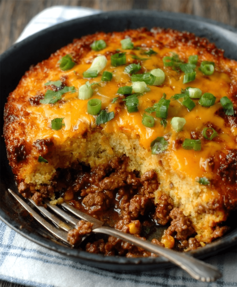 TACO CORNBREAD CASSEROLE