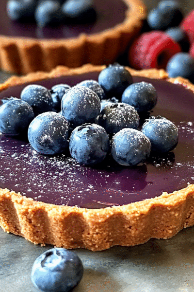 The Original Blueberry Ganache Tart Recipe