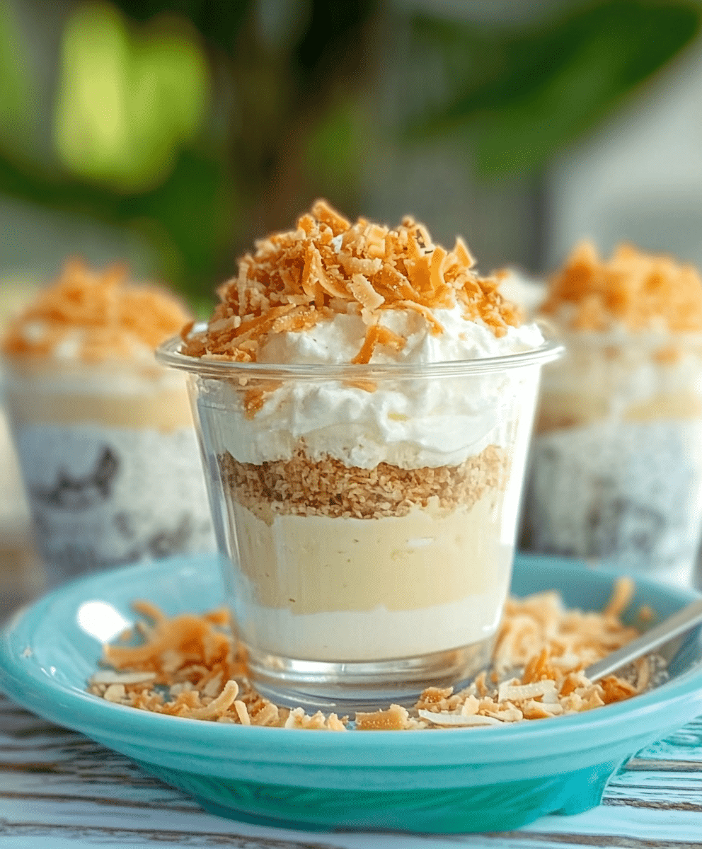 Toasted Coconut Cream Pudding
