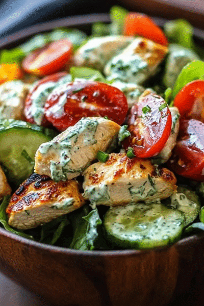 Tzatziki Chicken Salad