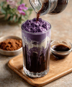 Ube Cold Foam Coffee